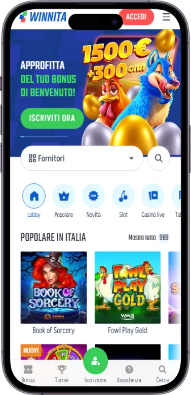Winnita pagina iniziale